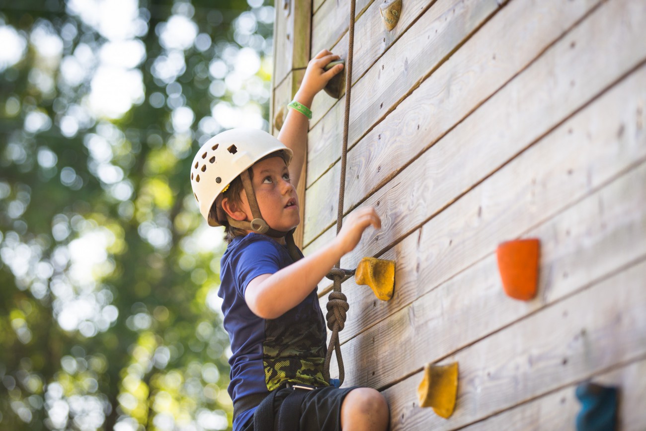 Photo of Kid on the Wall climb