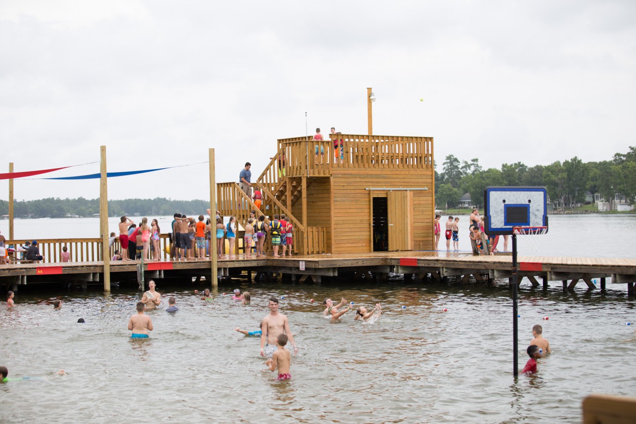 Lake Waterslide and Fun