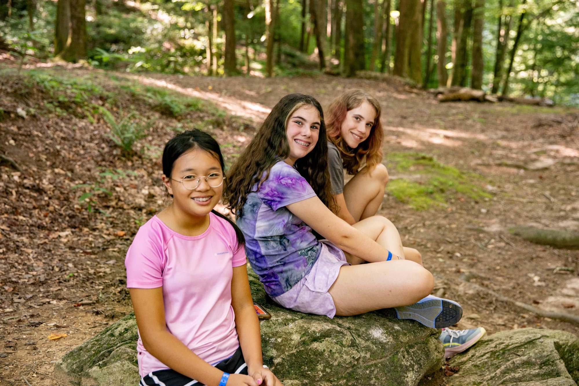 Girls hanging out