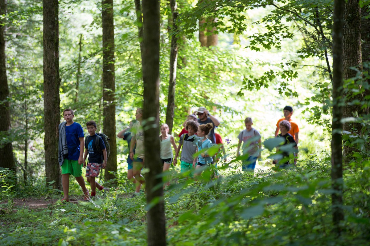 Hiking activity