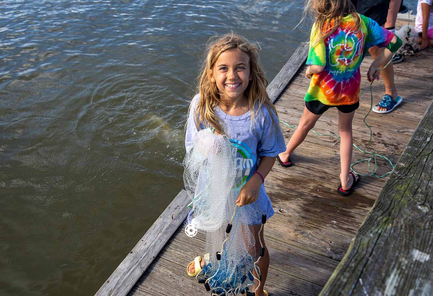 Cast netting