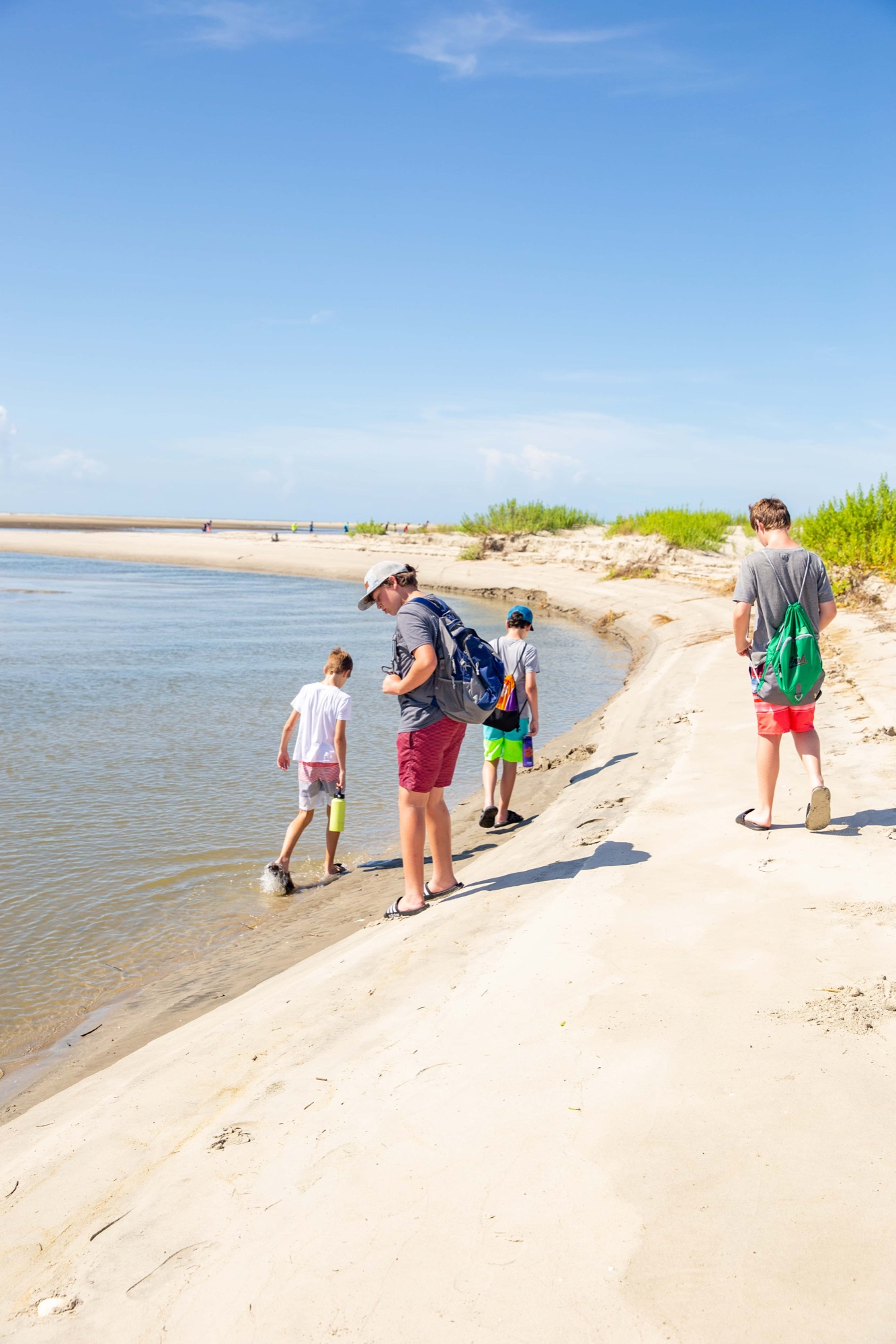 Explore the beach activity