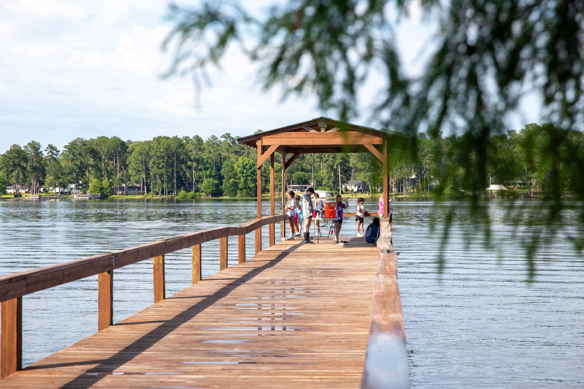 The dock